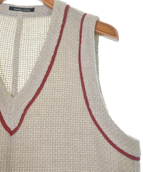 FRANK LEDER（フランクリーダー）ベスト ベージュ サイズ:L メンズ/2200661643037