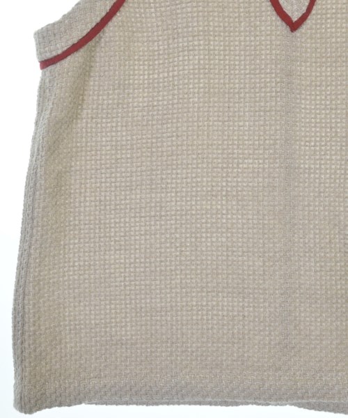 FRANK LEDER（フランクリーダー）ベスト ベージュ サイズ:L メンズ/2200661643037