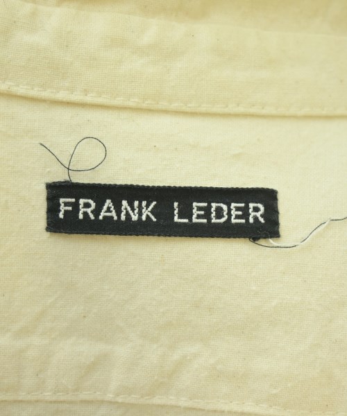 FRANK LEDER（フランクリーダー）カジュアルシャツ 白 サイズ:M メンズ/2200709251132