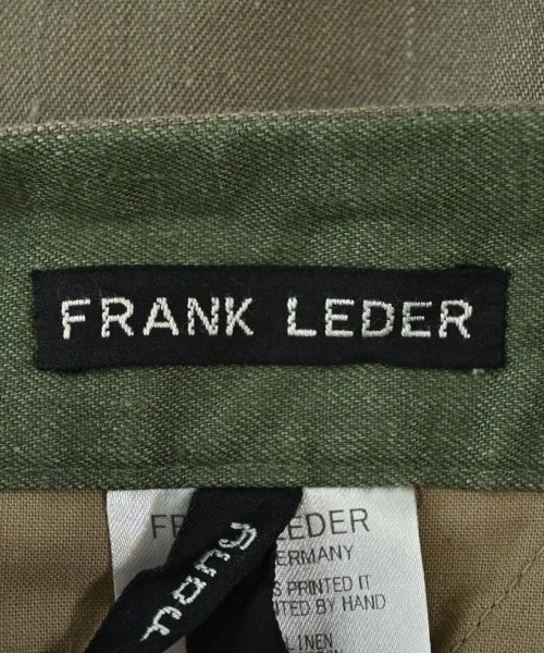 FRANK LEDER（フランクリーダー）スラックス カーキ サイズ:S メンズ/2200715549018