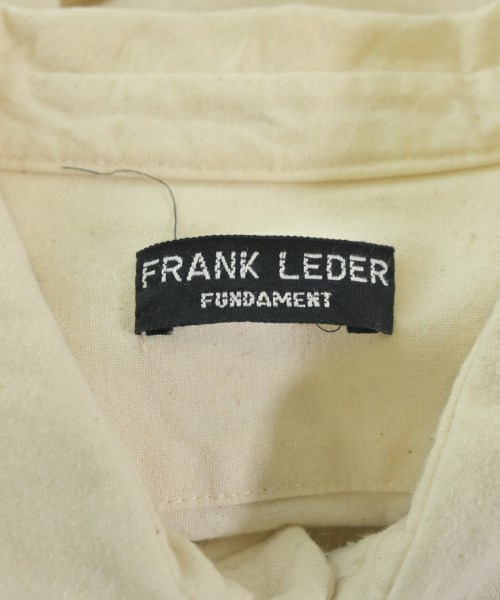 FRANK LEDER（フランクリーダー）カジュアルシャツ 白 サイズ:M メンズ/2200717263011