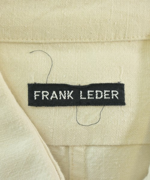 FRANK LEDER（フランクリーダー）カジュアルシャツ 白 サイズ:M メンズ/2200683960204