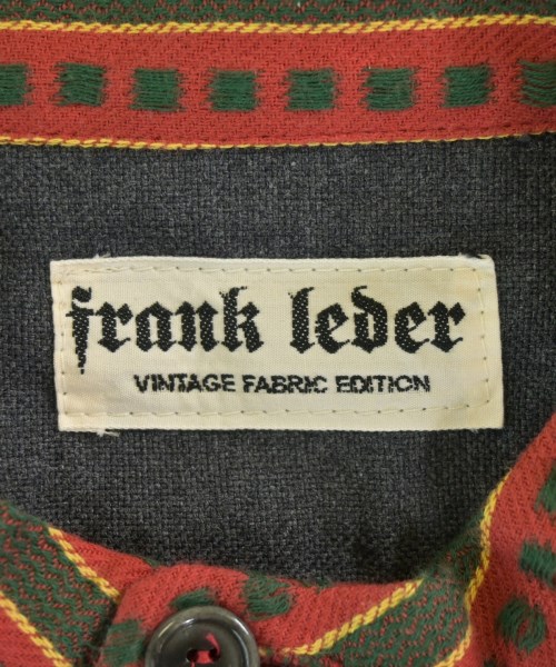 FRANK LEDER（フランクリーダー）カジュアルシャツ グレー サイズ:L メンズ/2200687270057