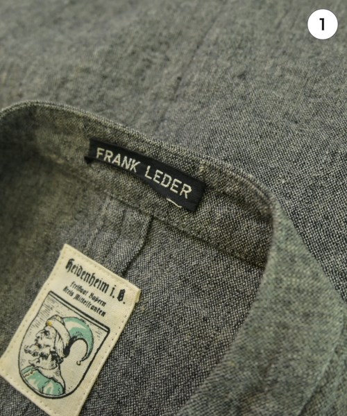 FRANK LEDER（フランクリーダー）カジュアルジャケット グレー サイズ:S メンズ/2200693488026
