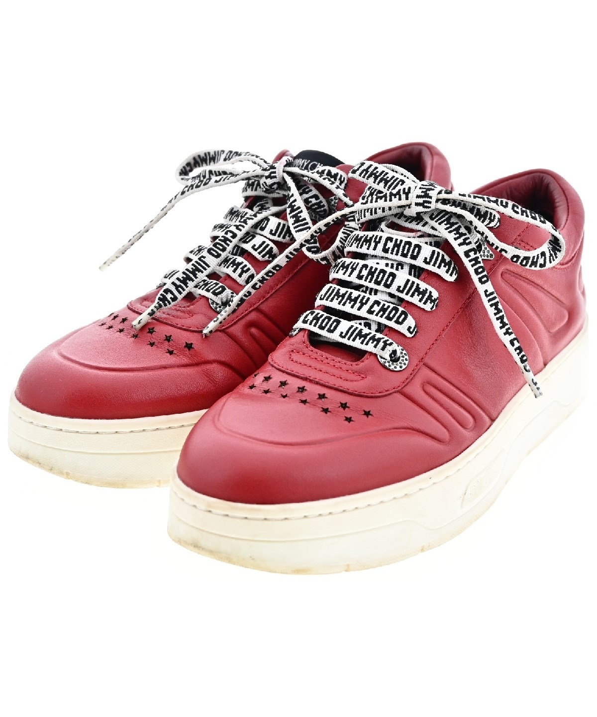 JIMMY CHOO（ジミーチュー）スニーカー 赤 サイズ:EU36(22.5cm位