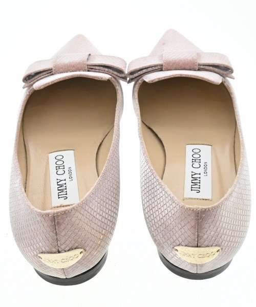 JIMMY CHOO（ジミーチュー）バレエシューズ/オペラシューズ ピンク サイズ:35(22.5cm位) レディース/2200635818096