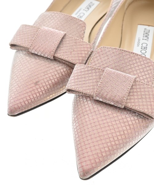 JIMMY CHOO（ジミーチュー）バレエシューズ/オペラシューズ ピンク サイズ:35(22.5cm位) レディース/2200635818096