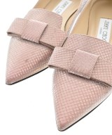 JIMMY CHOO（ジミーチュー）バレエシューズ/オペラシューズ ピンク サイズ:35(22.5cm位) レディース/2200635818096