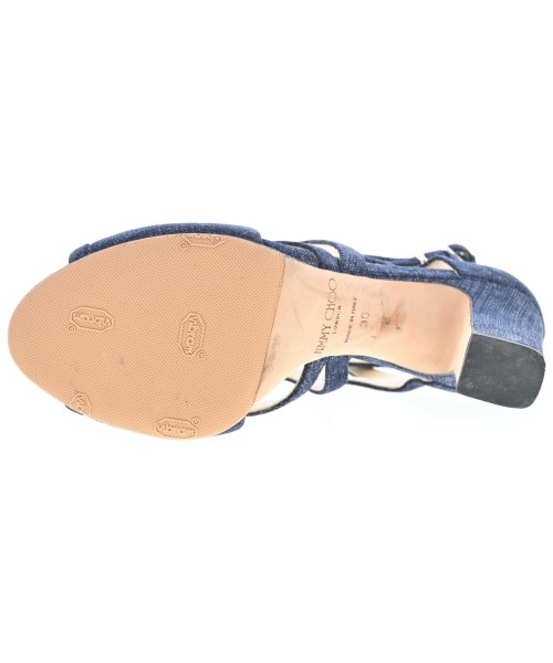 JIMMY CHOO（ジミーチュー）サンダル 紺 サイズ:EU36(22.5cm位) レディース/2200635555267