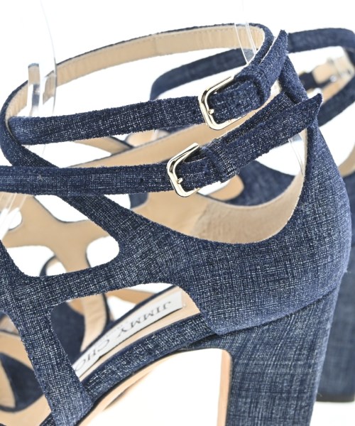 JIMMY CHOO（ジミーチュー）サンダル 紺 サイズ:EU36(22.5cm位) レディース/2200635555267