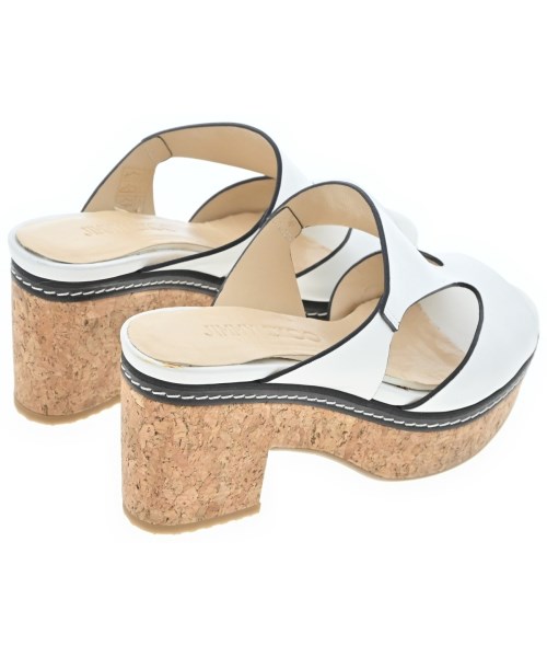JIMMY CHOO（ジミーチュー）サンダル 白 サイズ:EU35(21.5cm位) レディース/2200633034399