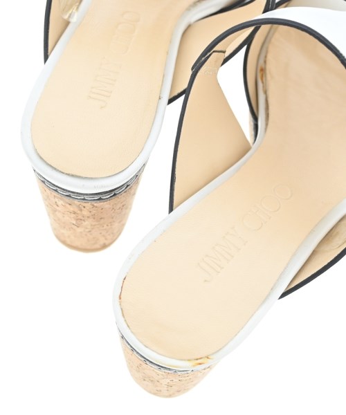 JIMMY CHOO（ジミーチュー）サンダル 白 サイズ:EU35(21.5cm位) レディース/2200633034399