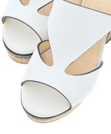 JIMMY CHOO（ジミーチュー）サンダル 白 サイズ:EU35(21.5cm位) レディース/2200633034399