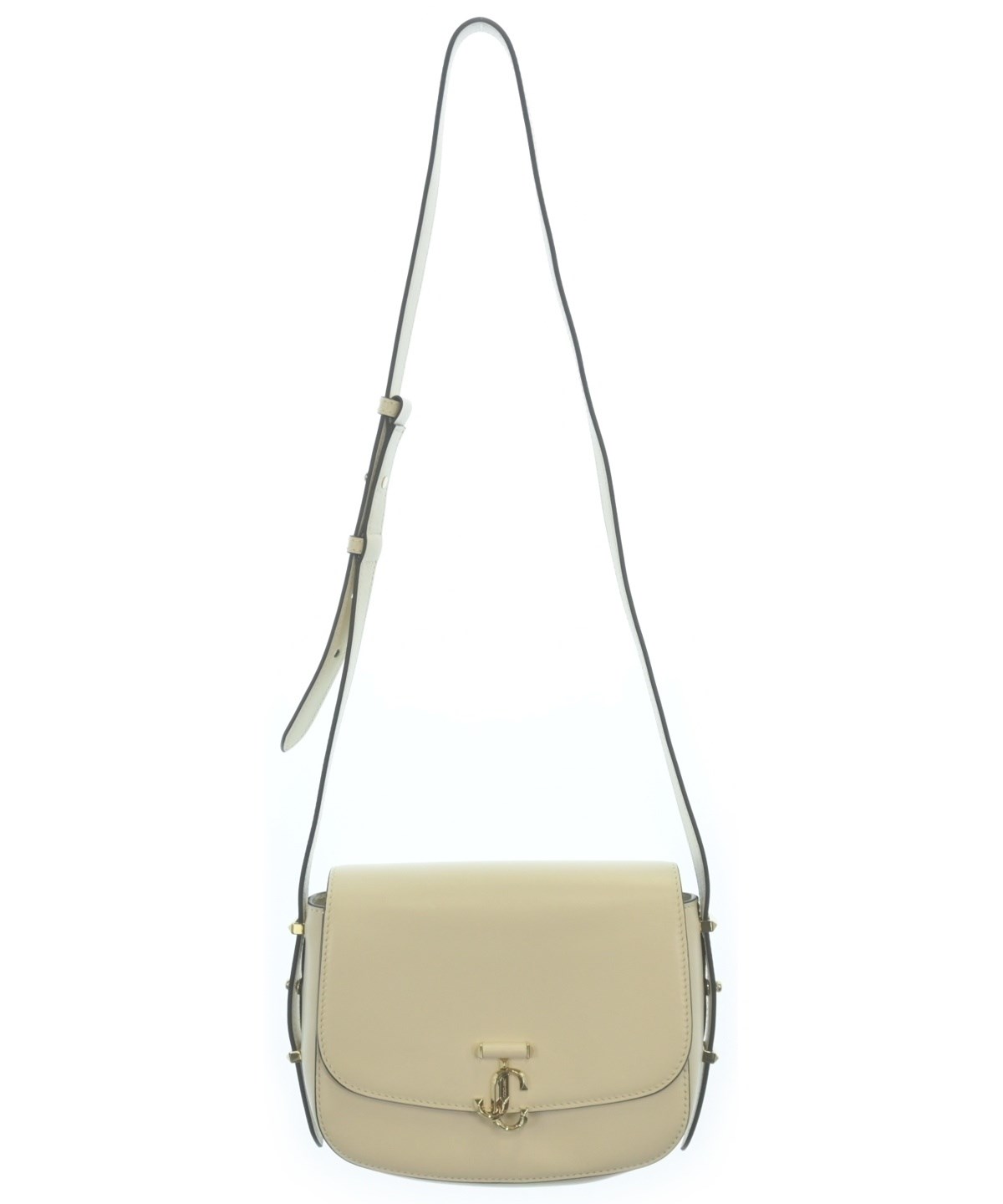 JIMMY CHOO（ジミーチュー）ショルダーバッグ 白 サイズ:- レディース