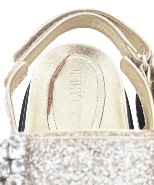 JIMMY CHOO（ジミーチュー）サンダル ゴールド サイズ:EU37(23.5cm位) レディース/2200624720058