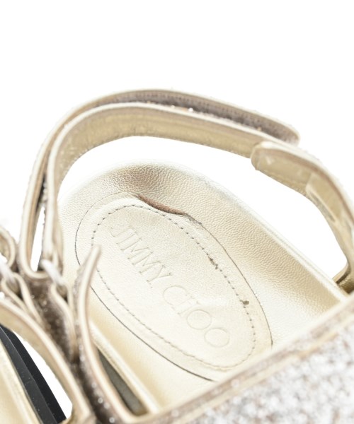JIMMY CHOO（ジミーチュー）サンダル ゴールド サイズ:EU37(23.5cm位) レディース/2200624720058