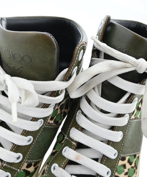 JIMMY CHOO（ジミーチュー）スニーカー カーキ サイズ:EU42(27cm位) メンズ/2200625479030