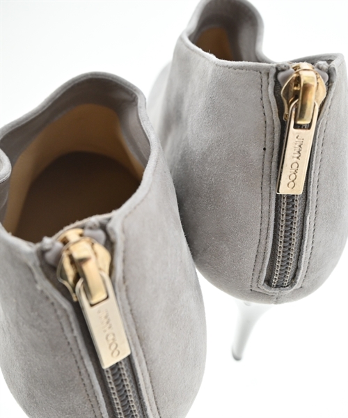 JIMMY CHOO（ジミーチュー）ブーティ グレー サイズ:EU37 1/2(24cm位) レディース/2200626338251