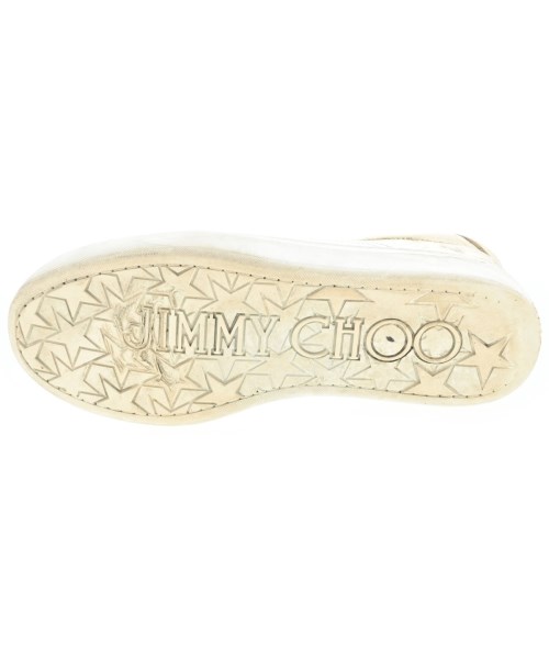 JIMMY CHOO（ジミーチュー）スニーカー ゴールド サイズ:EU38 1/2(25cm位) レディース/2200626366025