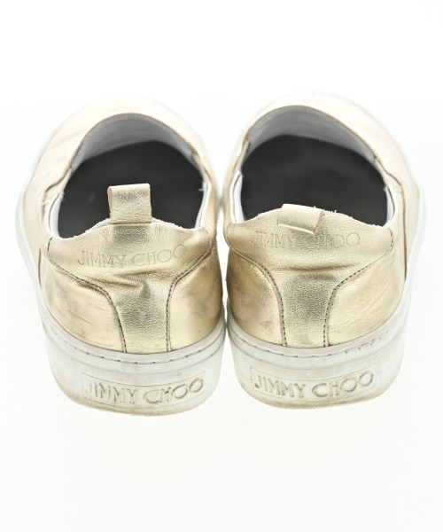 JIMMY CHOO（ジミーチュー）スニーカー ゴールド サイズ:EU38 1/2(25cm位) レディース/2200626366025