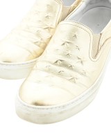 JIMMY CHOO（ジミーチュー）スニーカー ゴールド サイズ:EU38 1/2(25cm位) レディース/2200626366025