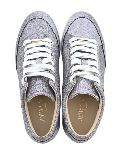 JIMMY CHOO（ジミーチュー）スニーカー グレー サイズ:EU38(24.5cm位) レディース/2200630198056