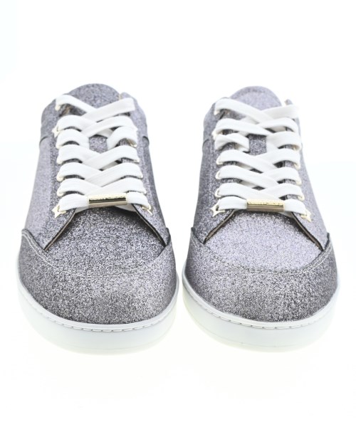 JIMMY CHOO（ジミーチュー）スニーカー グレー サイズ:EU38(24.5cm位) レディース/2200630198056