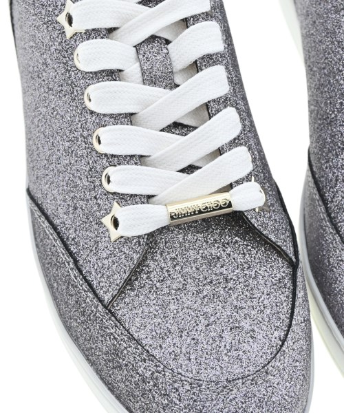 JIMMY CHOO（ジミーチュー）スニーカー グレー サイズ:EU38(24.5cm位) レディース/2200630198056