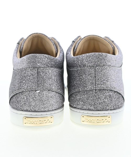 JIMMY CHOO（ジミーチュー）スニーカー グレー サイズ:EU38(24.5cm位) レディース/2200630198056