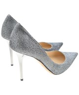 JIMMY CHOO（ジミーチュー）パンプス シルバー サイズ:EU36 1/2(23cm位) レディース/2200616954126