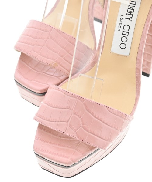 JIMMY CHOO（ジミーチュー）サンダル ピンク サイズ:EU36(22.5cm位) レディース/2200623753163