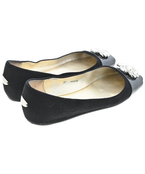 JIMMY CHOO（ジミーチュー）バレエシューズ/オペラシューズ 黒 サイズ:EU37(23.5cm位) レディース/2200631353027