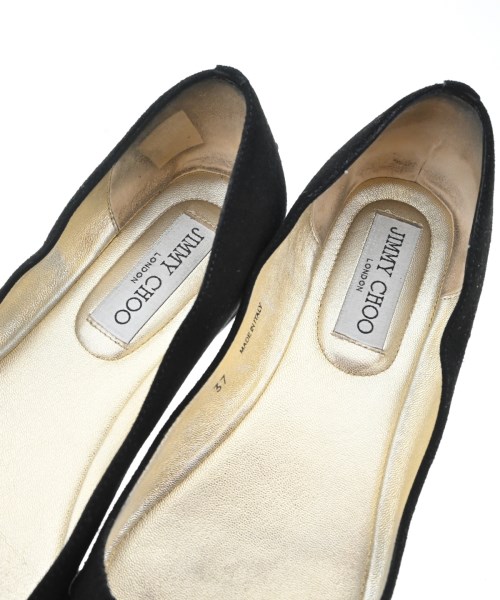 JIMMY CHOO（ジミーチュー）バレエシューズ/オペラシューズ 黒 サイズ:EU37(23.5cm位) レディース/2200631353027