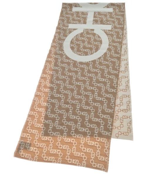 JIMMY CHOO（ジミーチュー）マフラー 茶 サイズ:- レディース/2200603390050