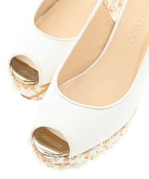 JIMMY CHOO（ジミーチュー）サンダル 白 サイズ:EU36(22.5cm位) レディース/2200613181051