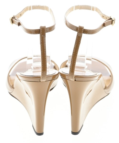 JIMMY CHOO（ジミーチュー）サンダル 茶 サイズ:EU37(23.5cm位) レディース/2200633431082