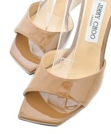 JIMMY CHOO（ジミーチュー）サンダル 茶 サイズ:EU37(23.5cm位) レディース/2200633431082