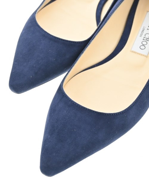 JIMMY CHOO（ジミーチュー）パンプス 紺 サイズ:EU38(24.5cm位) レディース/2200633431105