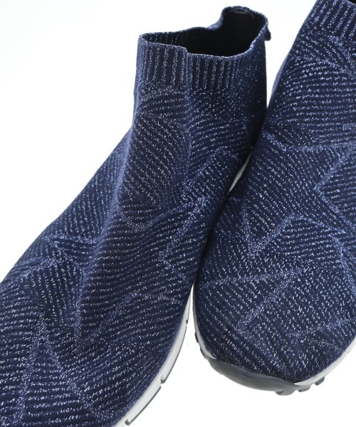 JIMMY CHOO（ジミーチュー）スニーカー 紺 サイズ:EU35 1/2(22cm位) レディース/2200633489052