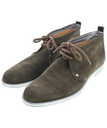 JIMMY CHOO（ジミーチュー）ブーツ 茶 サイズ:EU43(28cm位) メンズ