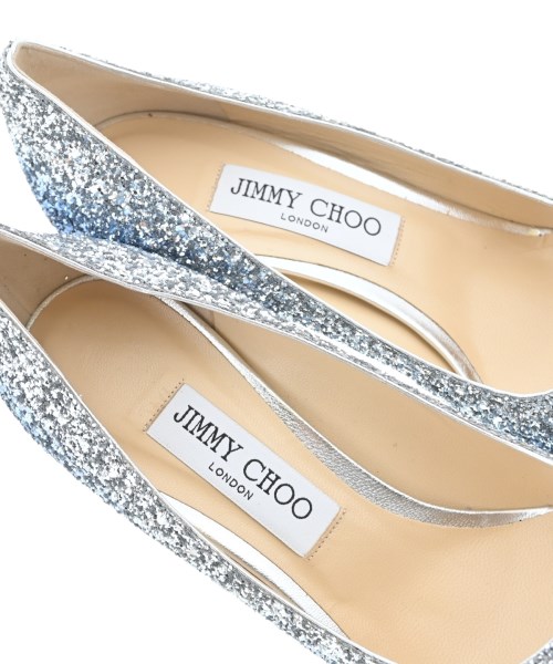 JIMMY CHOO（ジミーチュー）パンプス シルバー サイズ:EU38 1/2(25cm位) レディース/2200611979049