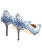 JIMMY CHOO（ジミーチュー）パンプス シルバー サイズ:EU38 1/2(25cm位) レディース/2200611979049