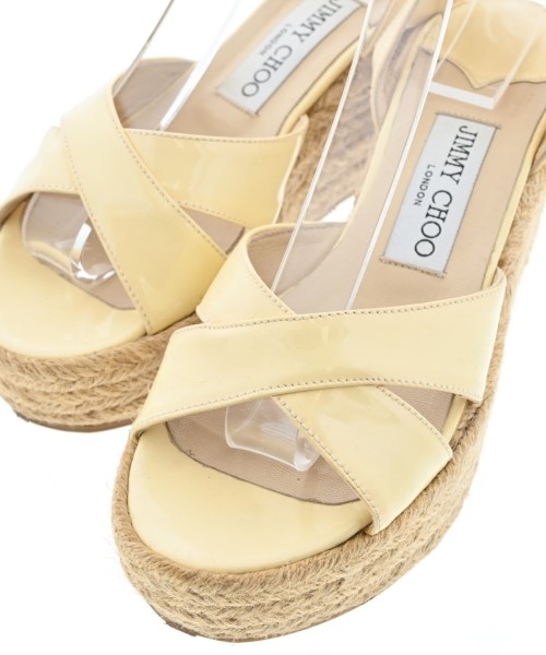 JIMMY CHOO（ジミーチュー）サンダル 黄 サイズ:EU36(22.5cm位) レディース/2200608309149