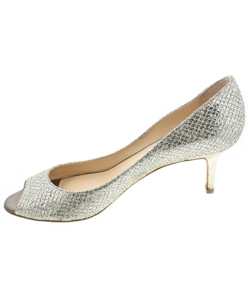 JIMMY CHOO（ジミーチュー）パンプス シルバー サイズ:EU38 1/2(25cm位) レディース/2200615916484