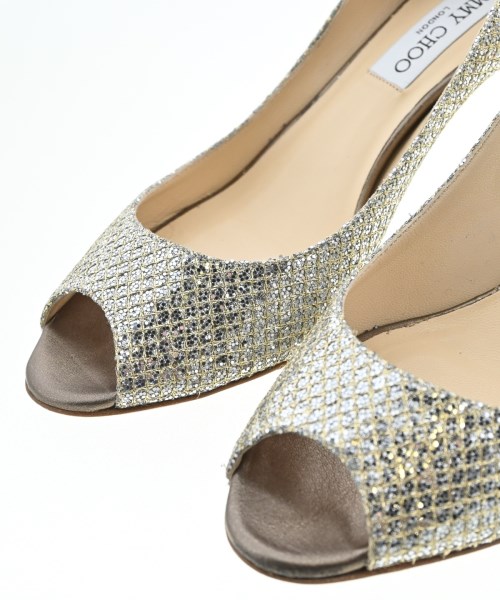 JIMMY CHOO（ジミーチュー）パンプス シルバー サイズ:EU38 1/2(25cm位) レディース/2200615916484