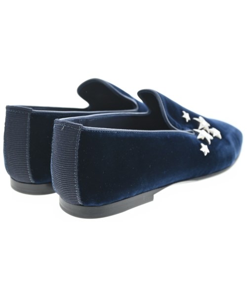 JIMMY CHOO（ジミーチュー）バレエシューズ/オペラシューズ 紺 サイズ:EU35 1/2(22cm位) レディース/2200620777261
