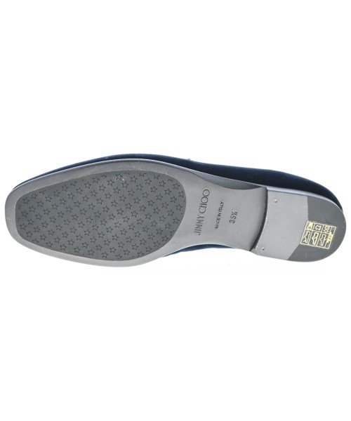 JIMMY CHOO（ジミーチュー）バレエシューズ/オペラシューズ 紺 サイズ:EU35 1/2(22cm位) レディース/2200620777261