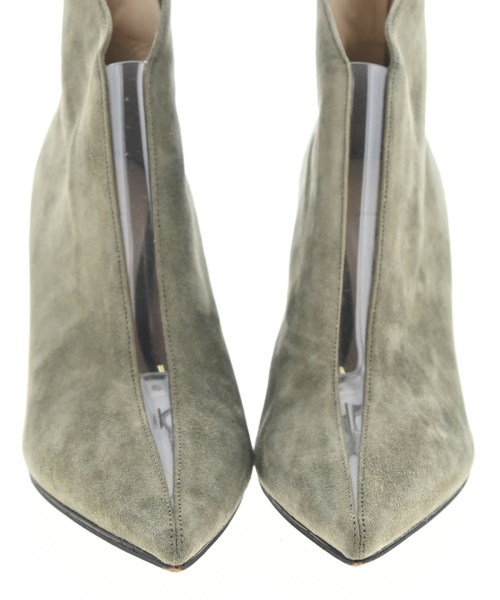 JIMMY CHOO（ジミーチュー）ブーティ カーキ サイズ:EU38(24.5cm位) レディース/2200620951012