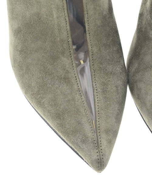 JIMMY CHOO（ジミーチュー）ブーティ カーキ サイズ:EU38(24.5cm位) レディース/2200620951012