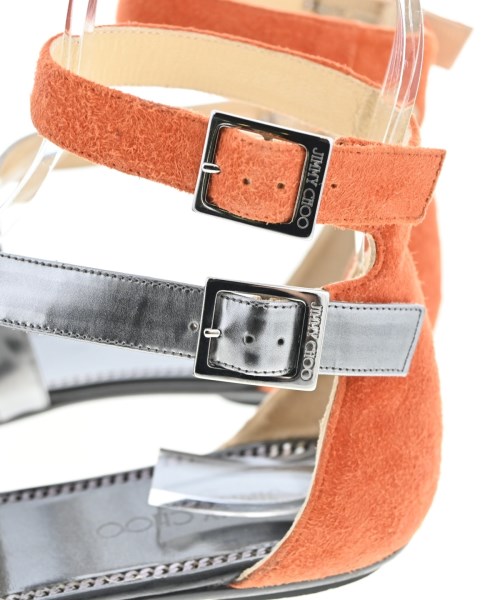 JIMMY CHOO（ジミーチュー）サンダル グレー サイズ:EU36 1/2(23cm位) レディース/2200606217125
